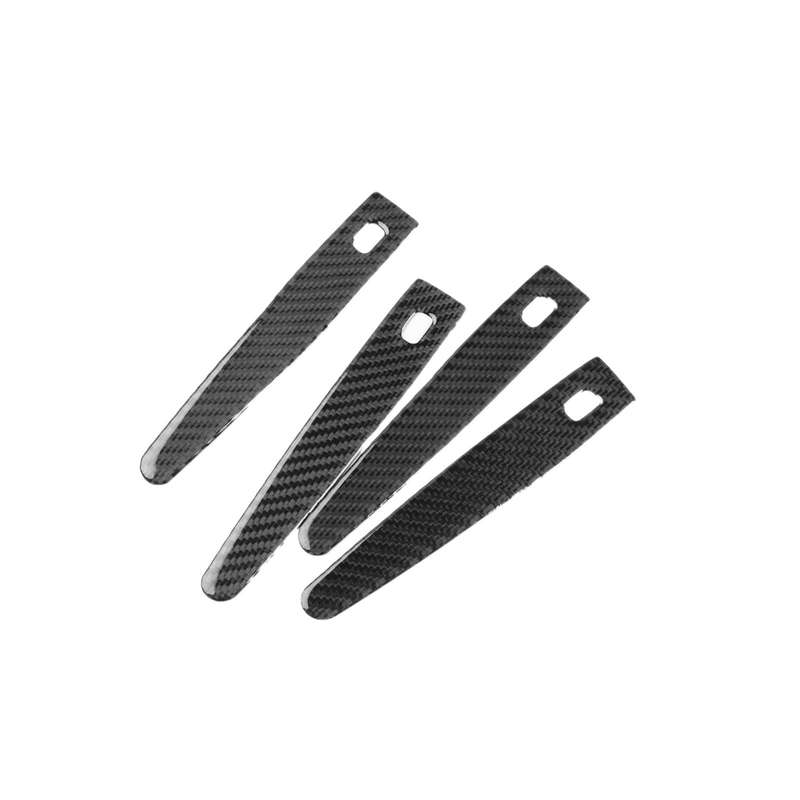 For Chevrolet Malibu 2016-2021 8pcs /Set Left-Hand Drive Exterior Door Handle Sticker(Black)