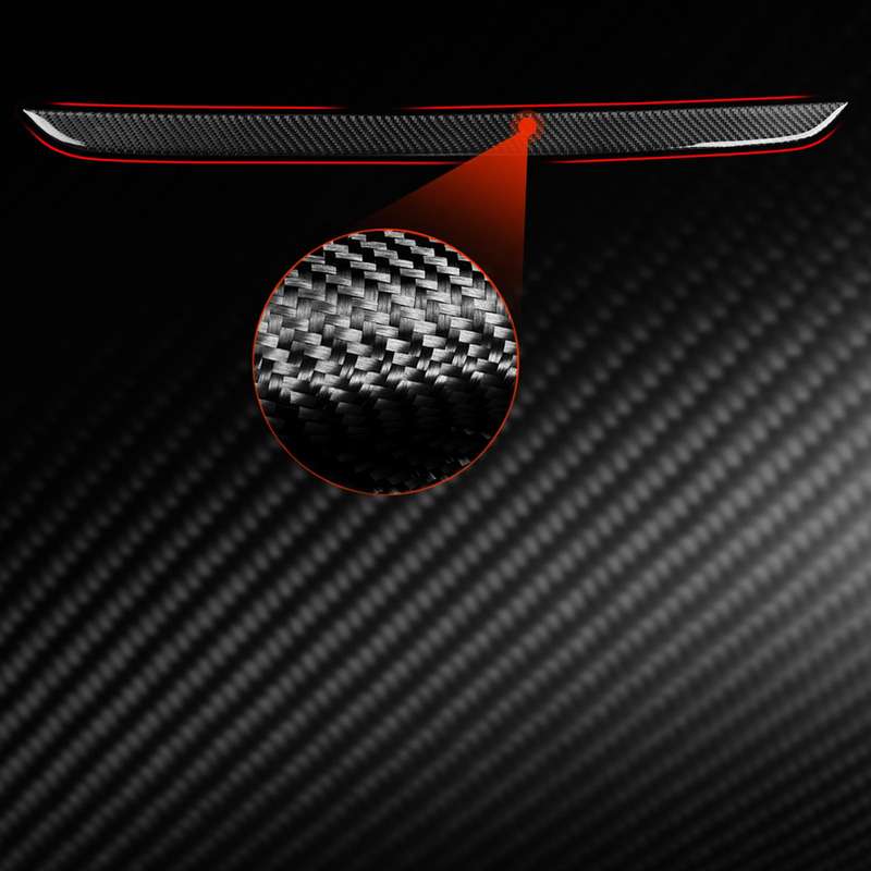 For Chevrolet Malibu 2016-2024 Left-hand Driving Headlight Decorative Sticker(Red)