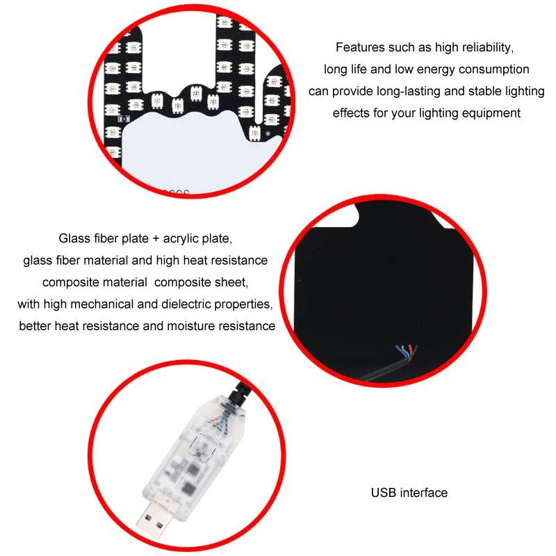 Car Interactive Finger Light Multi-function Warning Anti-rear Collision Light(OK)