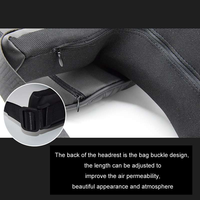 Car Seat Memory Foam Support Cushion, Color: Coffee Headrest