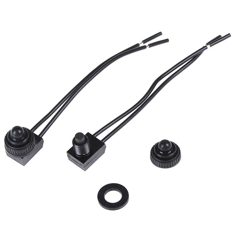 12V Waterproof Push Button Lead Switch for Motorcycles/Cars/Yachts(KP107)