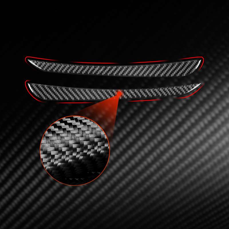 For Mercedes-Benz G-Class W463 2pcs /Set Eyebrow Sticker(Red)