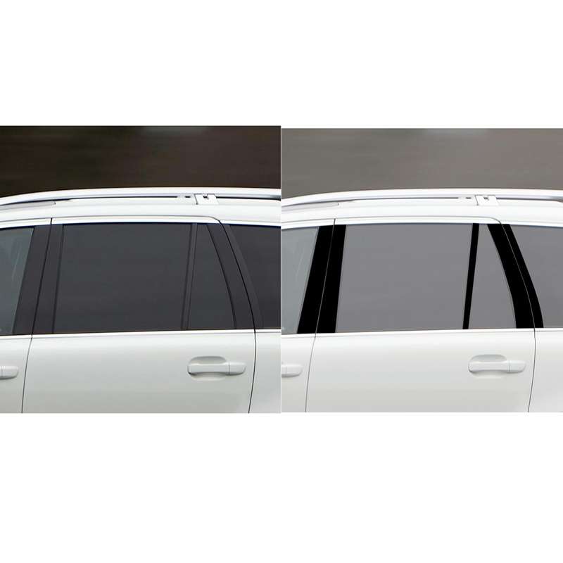 For 2003-2014 Volvo XC90 10pcs /Set Universal B-pillar Decorative Sticker for Left and Right Drive(B