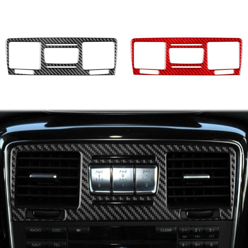 For Mercedes-Benz G-Class W463 Middle Air Vent Decorative Sticker(Red)