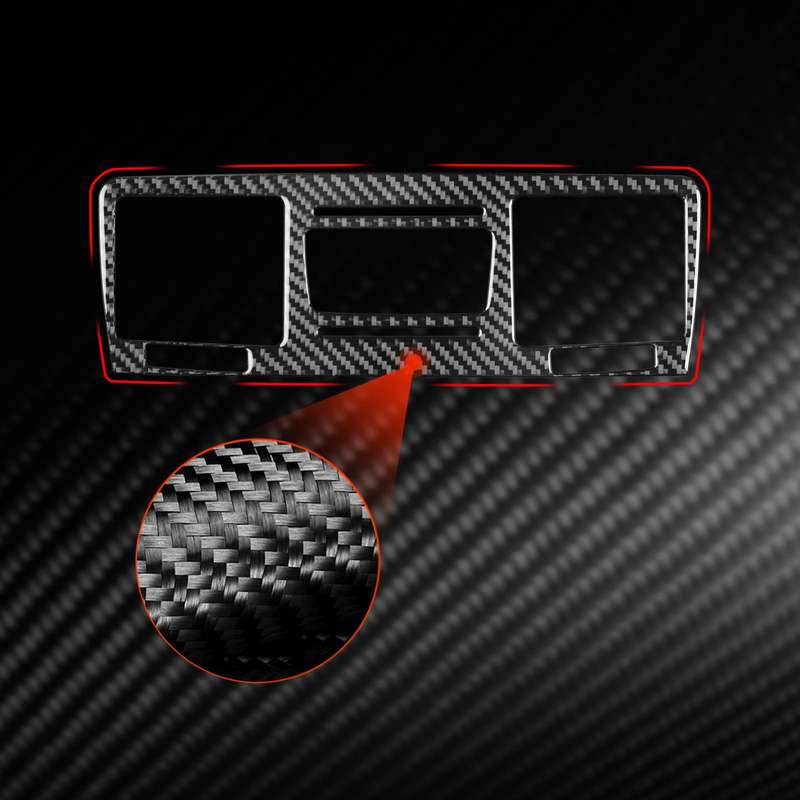 For Mercedes-Benz G-Class W463 Middle Air Vent Decorative Sticker(Red)