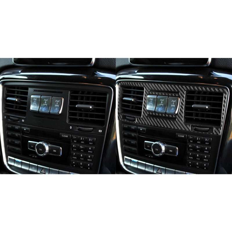 For Mercedes-Benz G-Class W463 Middle Air Vent Decorative Sticker(Red)