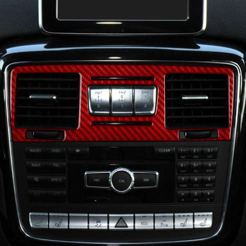 For Mercedes-Benz G-Class W463 Middle Air Vent Decorative Sticker(Red)