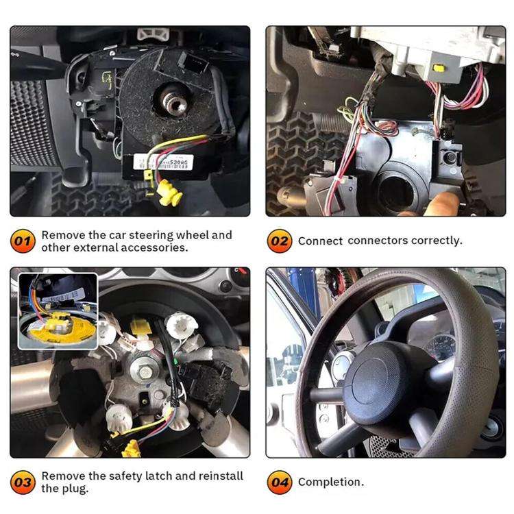 For Renault Clio Hairspring Clock Spring Coil(8201590627)