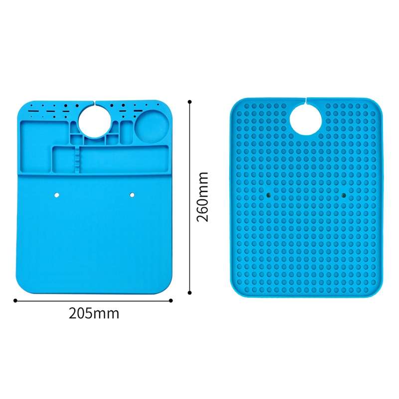 20x26cm Mobile Phone Repair Microscope Silicone Insulation Work Mat