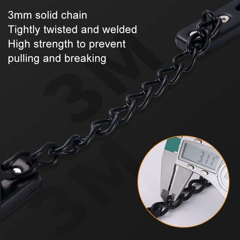 With Insurance Door Buckle Security Chain Anti-burglary Door Chain Latch Household Door Inside Reve