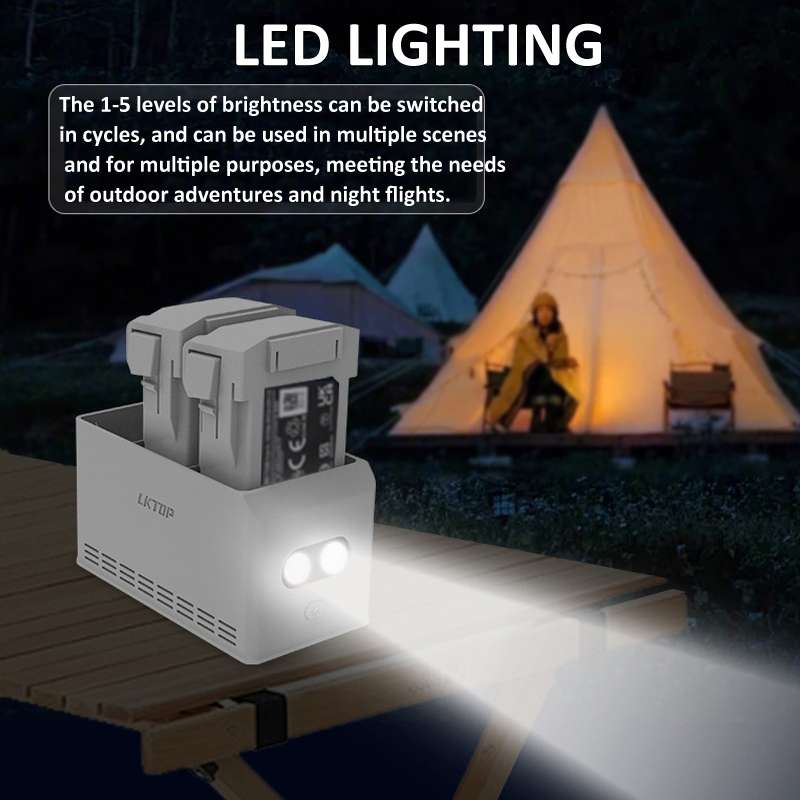 For DJI Mini 4 Pro / Mini 3 Pro Drone LKTOP 37W Two Way Charging Hub