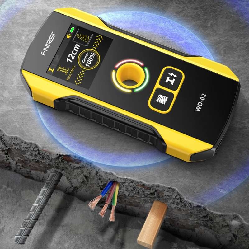 FNIRSI Multifunctional Wall Wire And Metal Rebar Detector(WD-02)