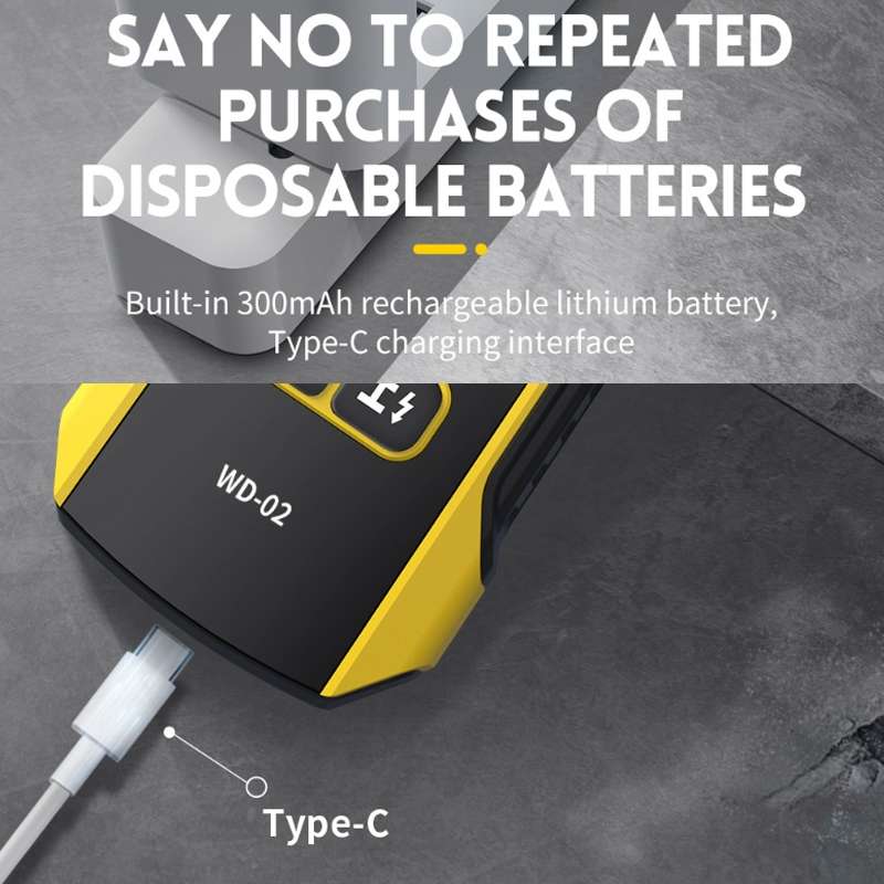 FNIRSI Multifunctional Wall Wire And Metal Rebar Detector(WD-02)