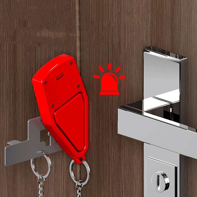 Door Stopper Home Burglary Girls Live Alone Security Lock Inside Opening Door Plug, Style: Without A