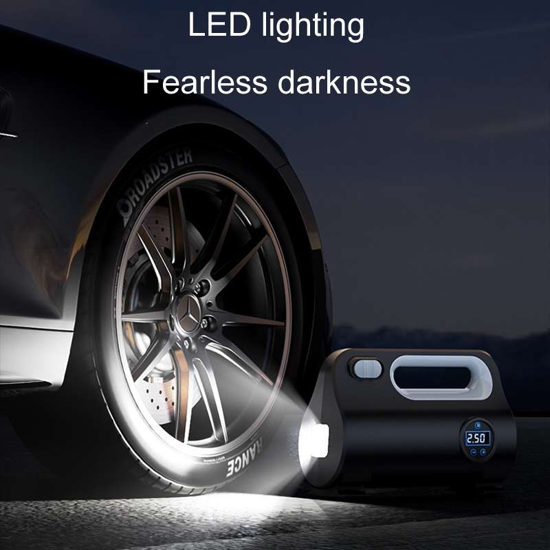 SUITU ST-5523 Vehicle Portable Pneumatic Pump With Cable Powerful Automobile Tire Inflator, Model: P