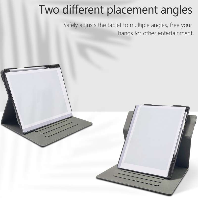 For ReMarkable 2 10.3 Inch 2020 Paper Tablet Case 360 Degree Rotating Stand Cover with Pencil Holder
