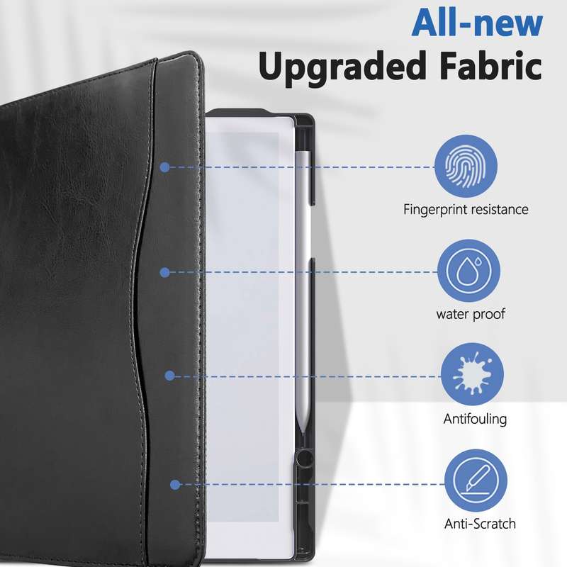 For ReMarkable 2 10.3 Inch 2020 Paper Tablet Case 360 Degree Rotating Stand Cover with Pencil Holder