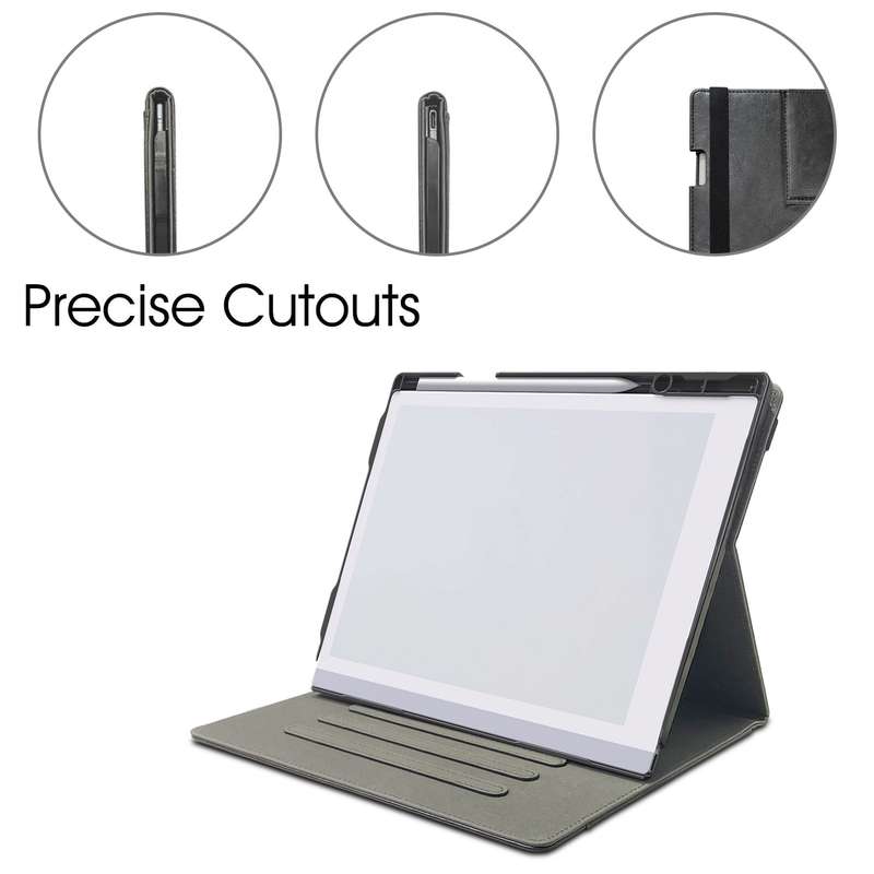 For ReMarkable 2 10.3 Inch 2020 Paper Tablet Case 360 Degree Rotating Stand Cover with Pencil Holder