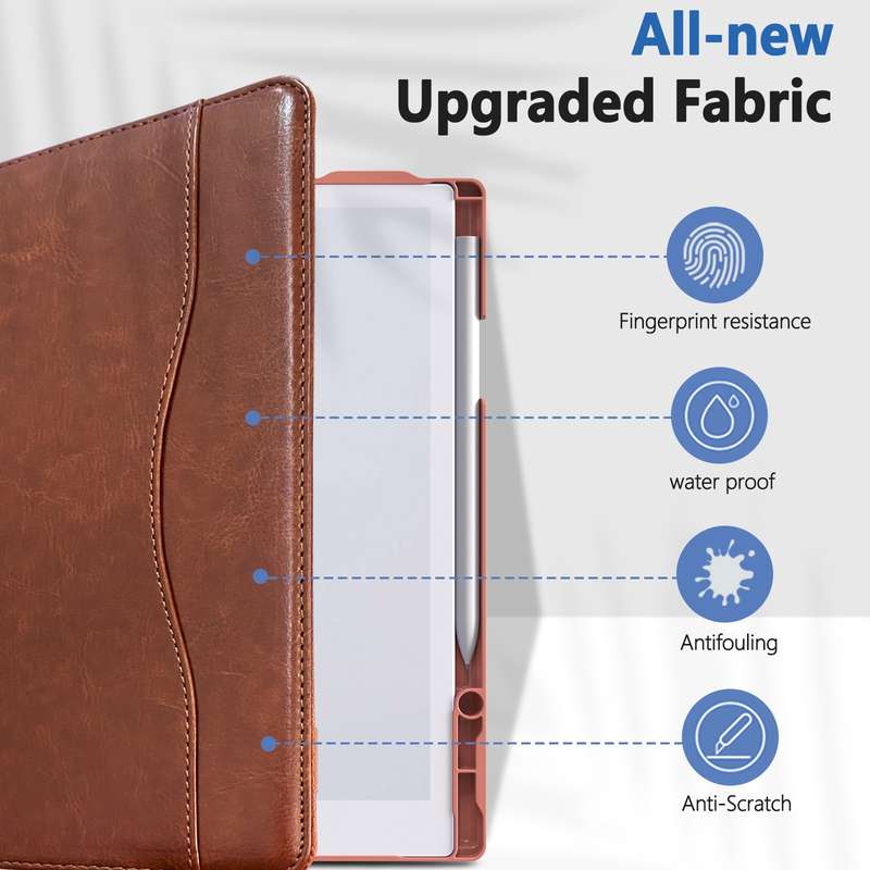 For ReMarkable 2 10.3 Inch 2020 Paper Tablet Case 360 Degree Rotating Stand Cover with Pencil Holder