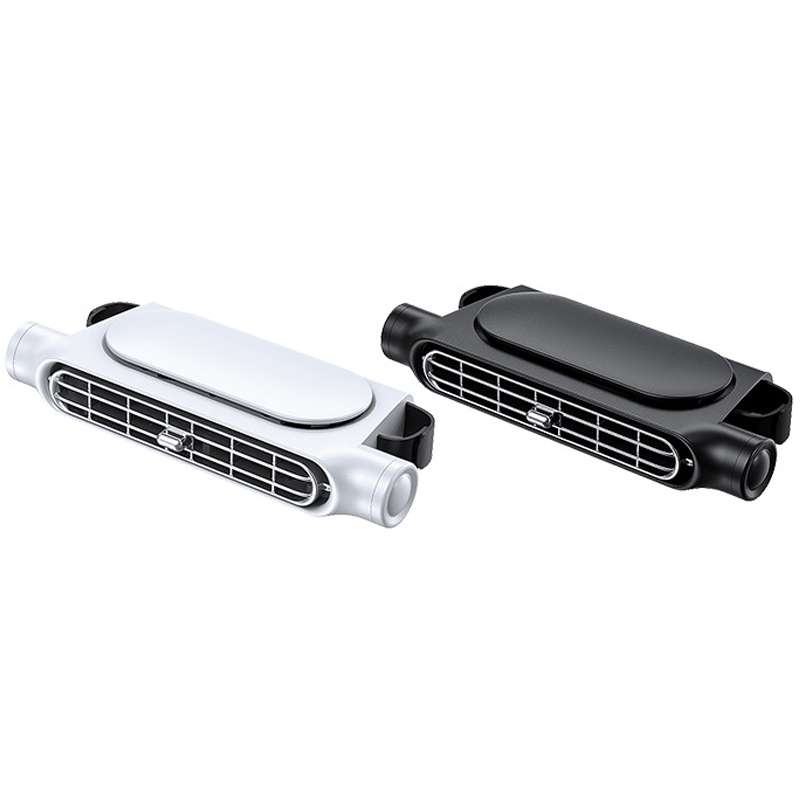 Car Turbine High Wind USB Plug-in Seat Back Fan(CF03 Black)