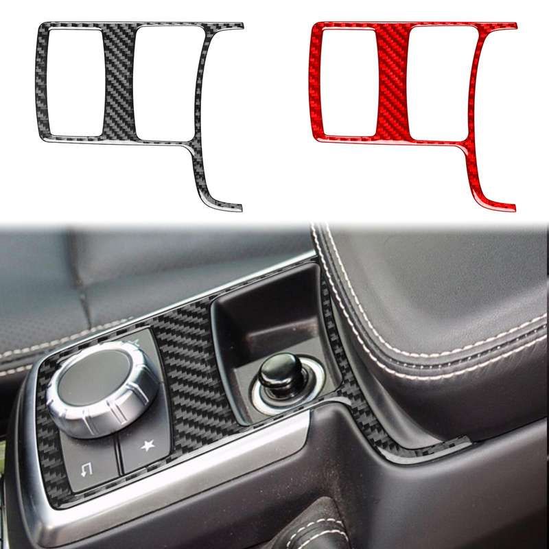 For Mercedes-Benz G-Class W463 Cigarette Lighter Decorative Sticker(Red)