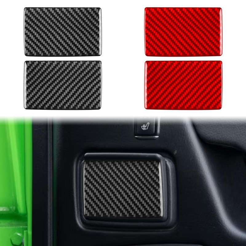 For Mercedes-Benz G-Class W463 2pcs /Set Rear Door Ashtray Sticker(Red)