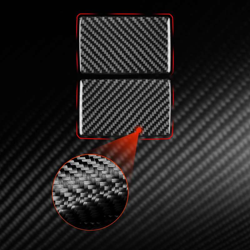 For Mercedes-Benz G-Class W463 2pcs /Set Rear Door Ashtray Sticker(Red)