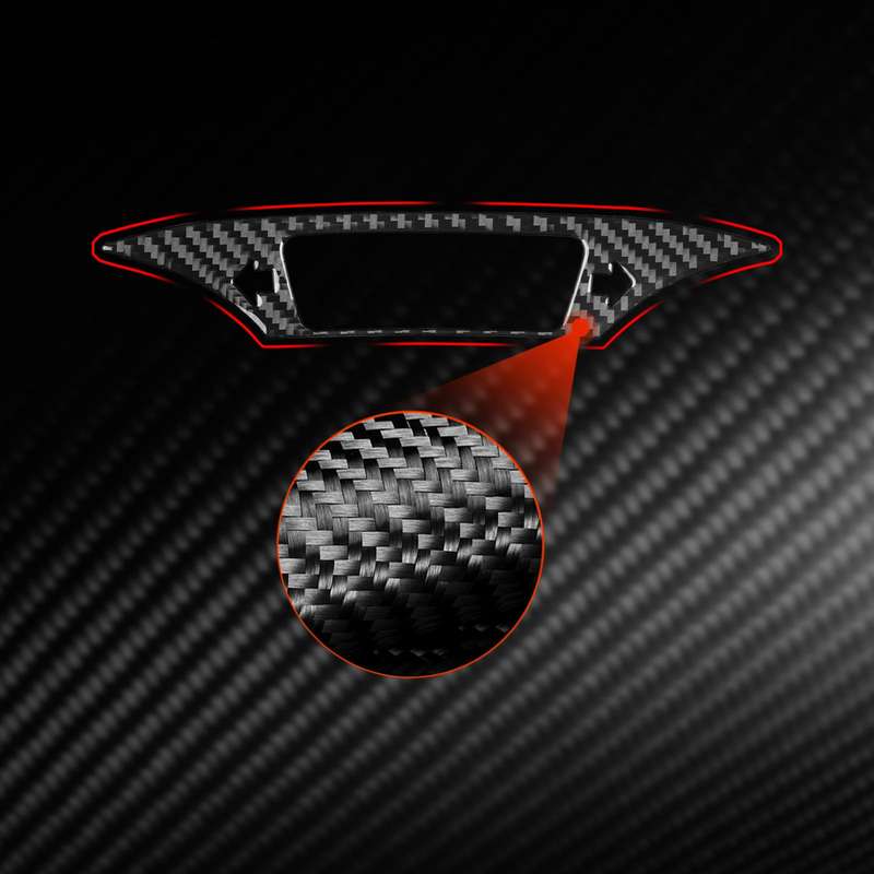 For Mercedes-Benz G-Class W463 Instrument Decoration Stickers(Red)