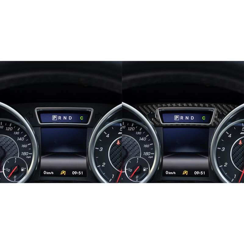 For Mercedes-Benz G-Class W463 Instrument Decoration Stickers(Red)