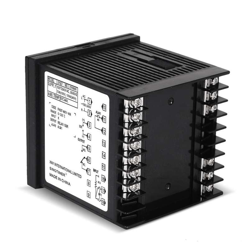 SINOTIMER XY507 Smart Temperature Control Instrument Short Shell PID Heating Relay SSR Solid State O
