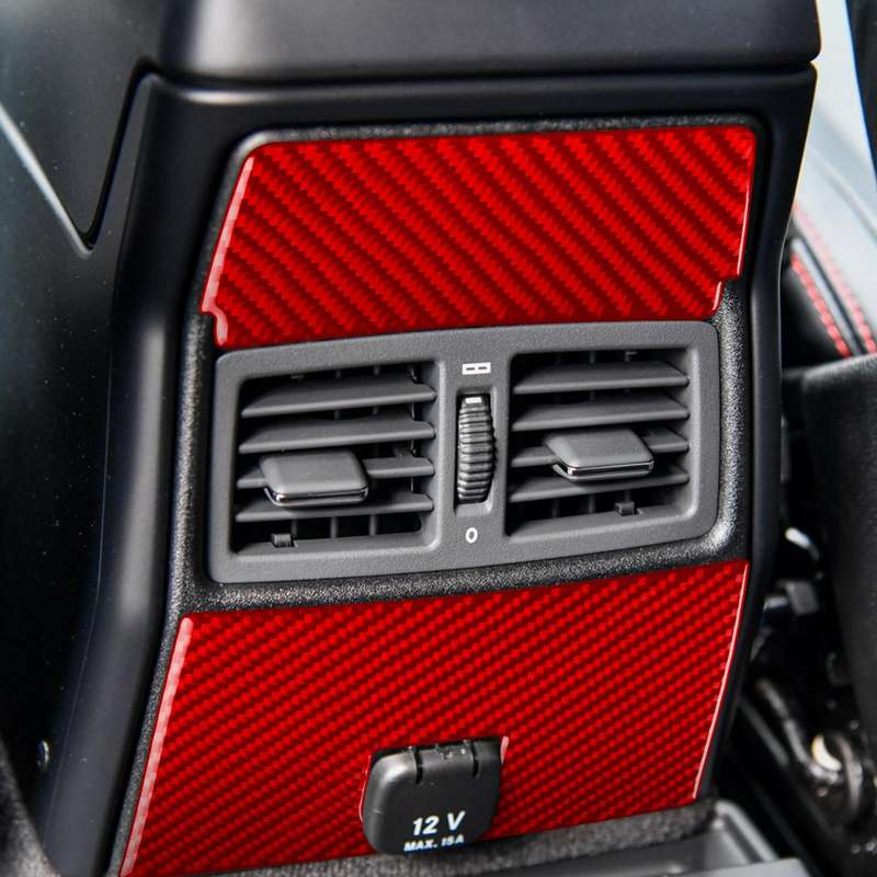 For Mercedes-Benz G-Class W463 2pcs /Set Rear Center Decoration Sticker(Red)