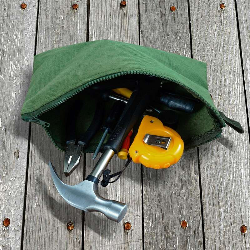 Canvas Hardware Toolkit Multifunctional Portable Carry-on Electrician Storage Bag