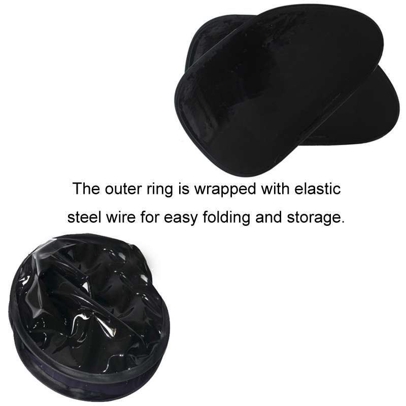 1pair 44x38cm Car Electrostatic Window Folding Light-proof Sun Protection Sunshade