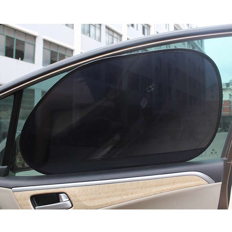 1pair 44x38cm Car Electrostatic Window Folding Light-proof Sun Protection Sunshade