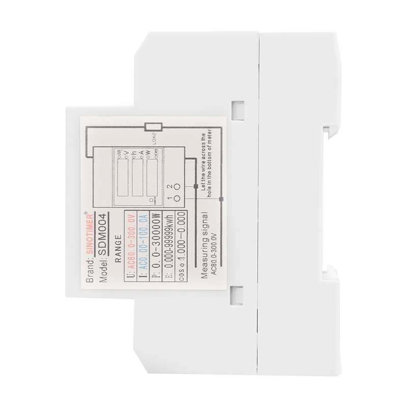 SINOTIMER SDM004 Din Rail AC Voltage Current Time Power Electricity Multi-Function Detection Meter