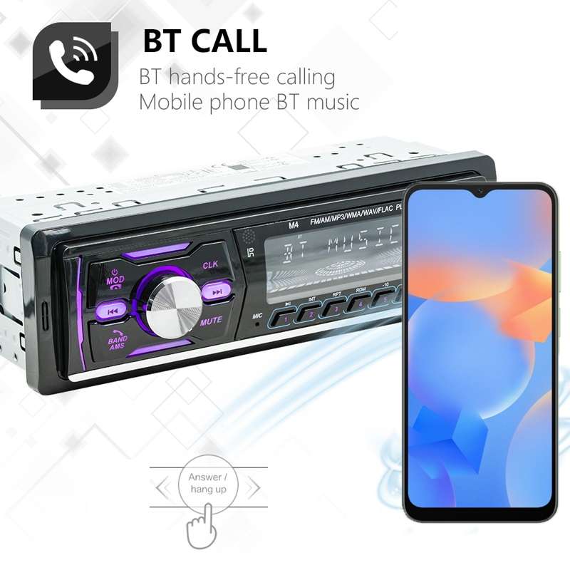 Dual USB Car DAB Digital U Disk Card Bluetooth Radio MP3 Player(SWM-M4)