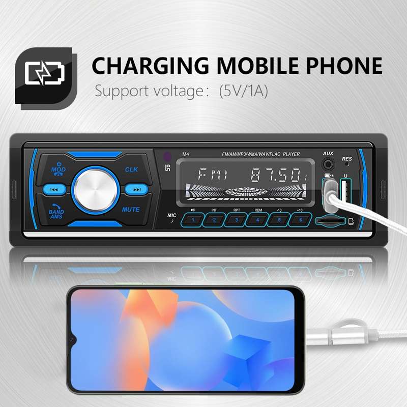 Dual USB Car DAB Digital U Disk Card Bluetooth Radio MP3 Player(SWM-M4)