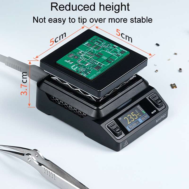 MINIWARE MHP50 Support PD/DC Power Supply 150W High Power Mini Thermostat Heating Station, Model: A5