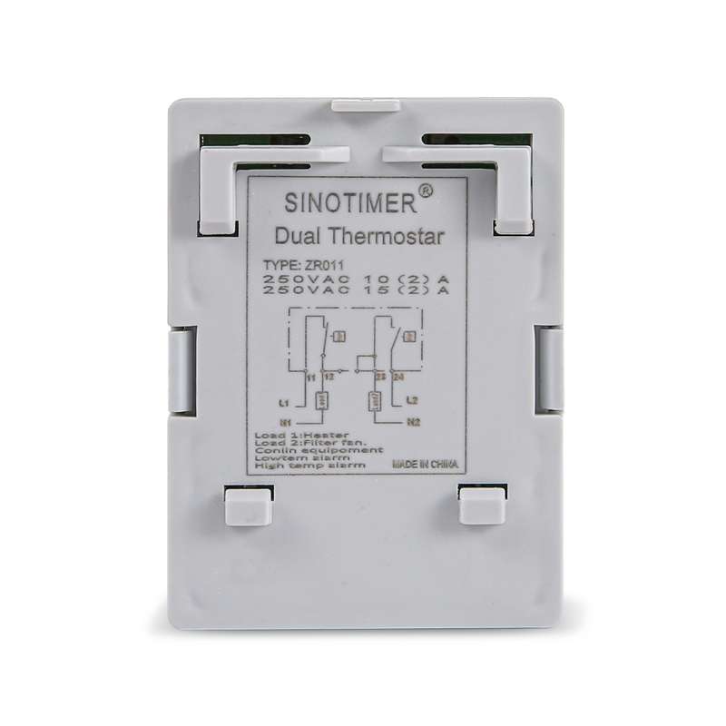 SINOTIMER Small Mechanical Temperature Regulator Control Panel Thermostat, Model: ZR011