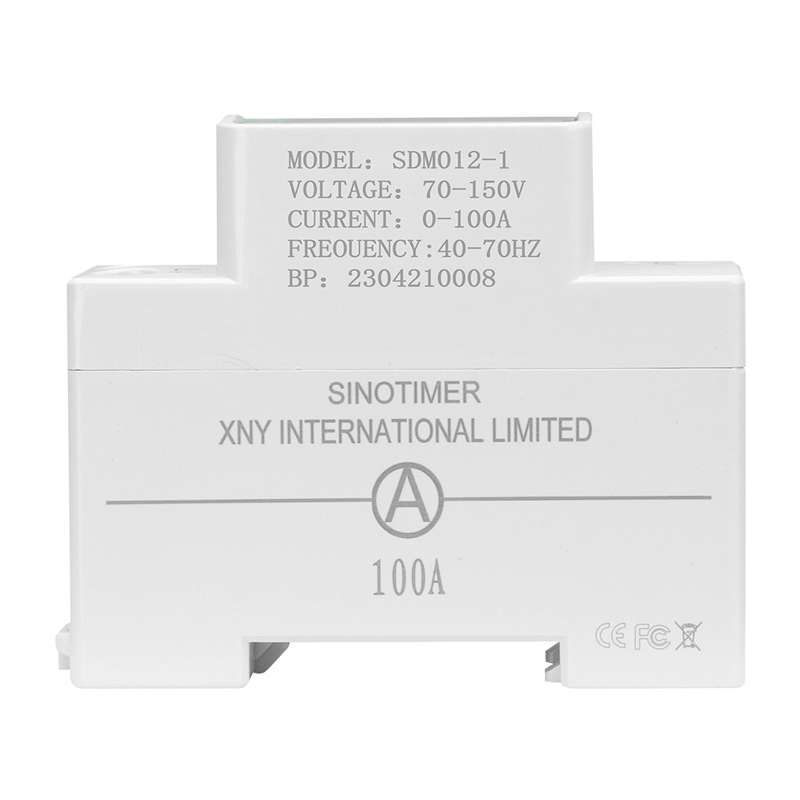 SINOTIMER DIN Rail AC Digital Display Current Voltage Power Electricity Multi-Function Tester, Model