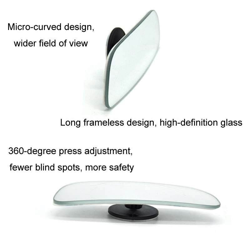 Car High Definition Edgeless Adjustable Blind Spot Reversing Mirror, Shape: 073 Square