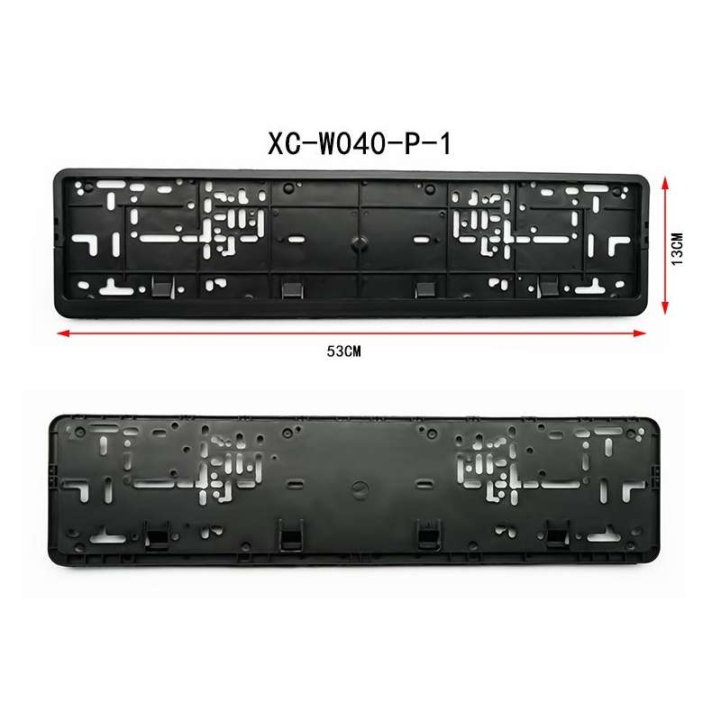 European Plastic Car License Plate Modified Frame Holder(XC-W040)