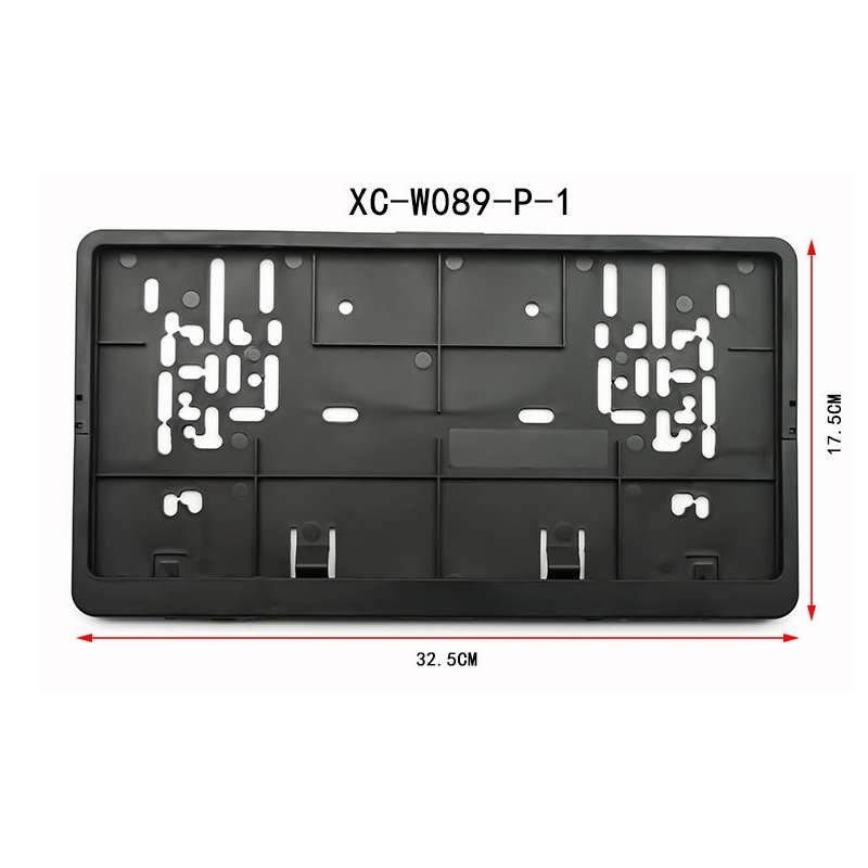 European Plastic Car License Plate Modified Frame Holder(XC-W089)