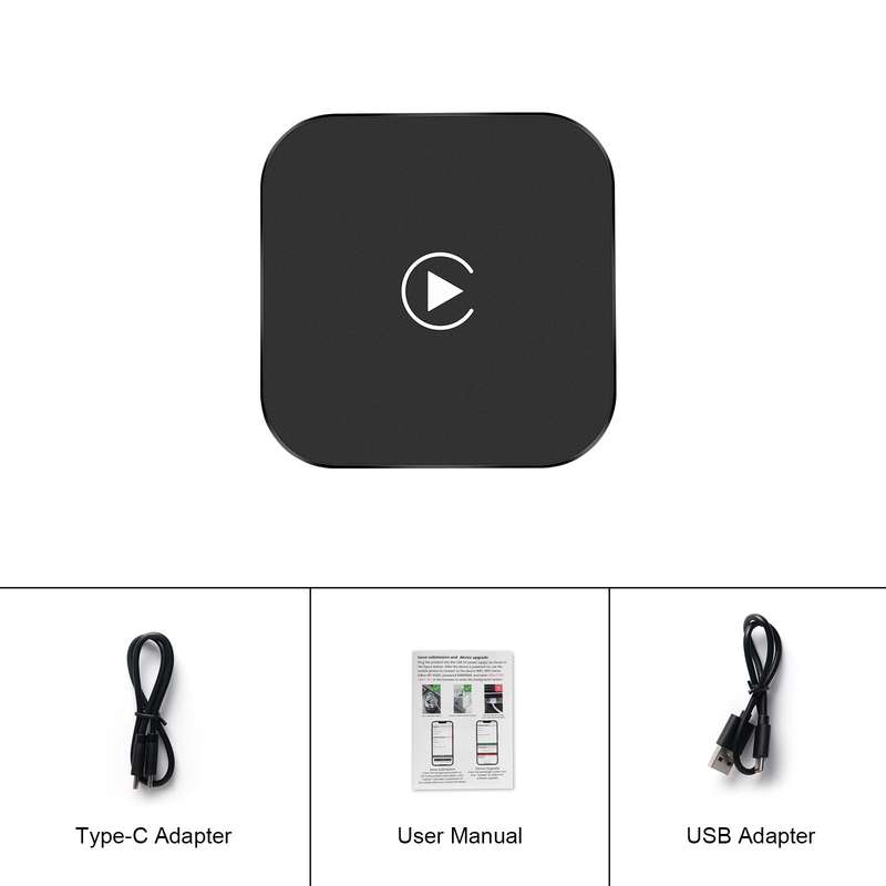 Universal Original Car Wired Cable Carplay To Wireless Carplay Box(Standard)