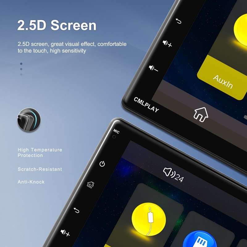 9 Inch Disassembly Screen MP5 Player Android Wireless CarPlay Reversing Image Integrated Machine(Sta