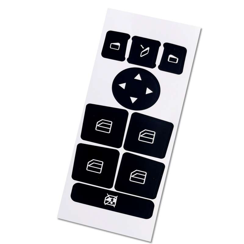 For Mercedes-Benz CLS/C218/SLK/W172/W204/GLK Air Conditioning Button Repair Sticker(Style 2)
