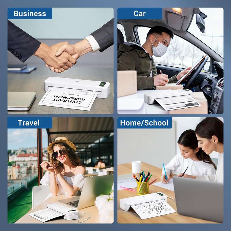 Phomemo M835 Wireless Bluetooth Thermal Printer Support Multi-Size Thermal Paper