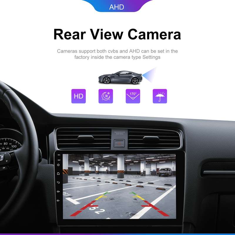 9 inch 6+128G Android Universal HD Large Screen Car Bluetooth Player Android GPS Navigation Integrat