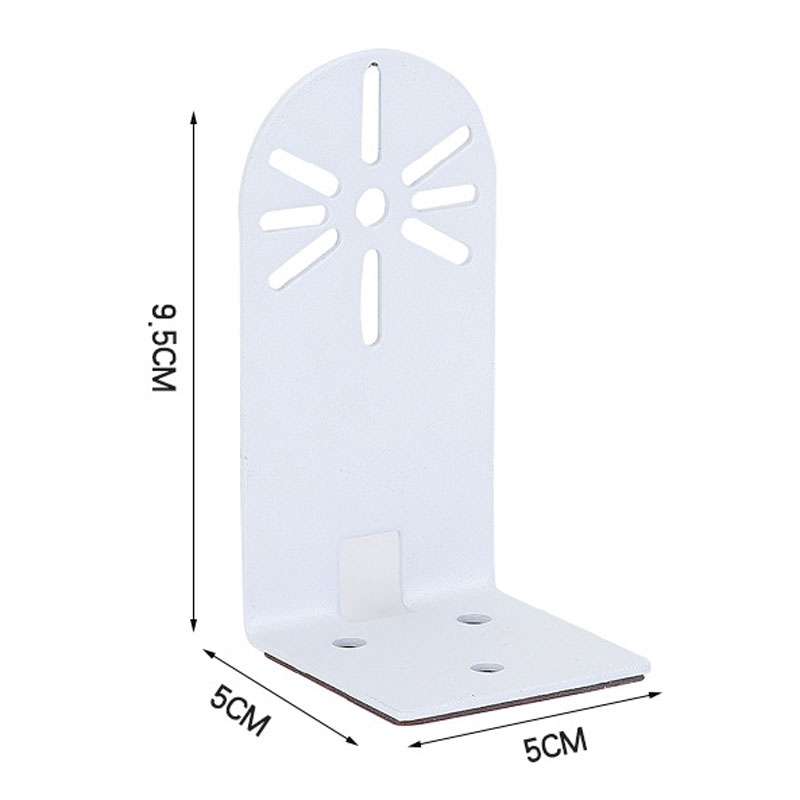 Nail-free Wall Mount Camera Bracket PTZ Version Hole-free Camera Surveillance Bracket(White)