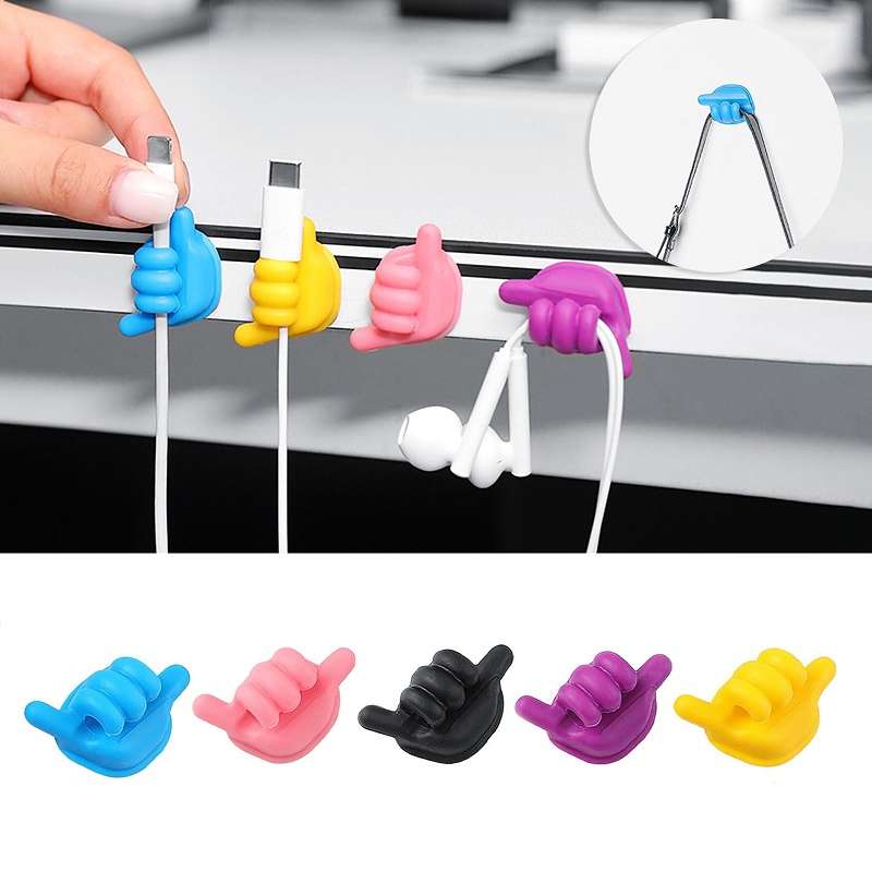 Car Front Storage Hook Desk Organization, Random Color Delivery, Size: 10pcs Small